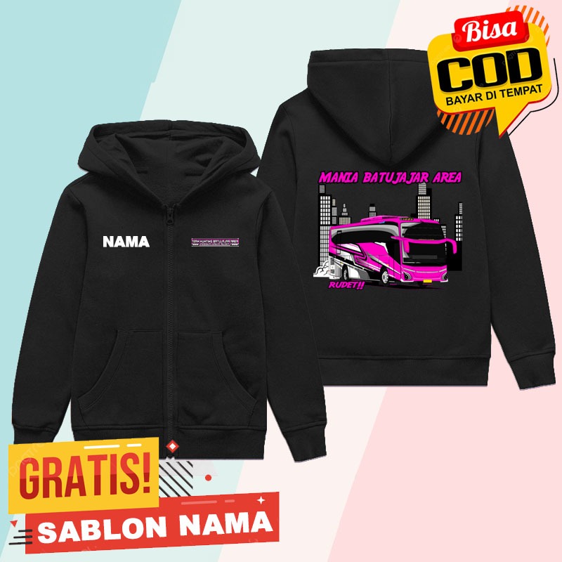 Zipper Anak Mania Batu Jjar / Boys & Girls Jacket Mania Batujar