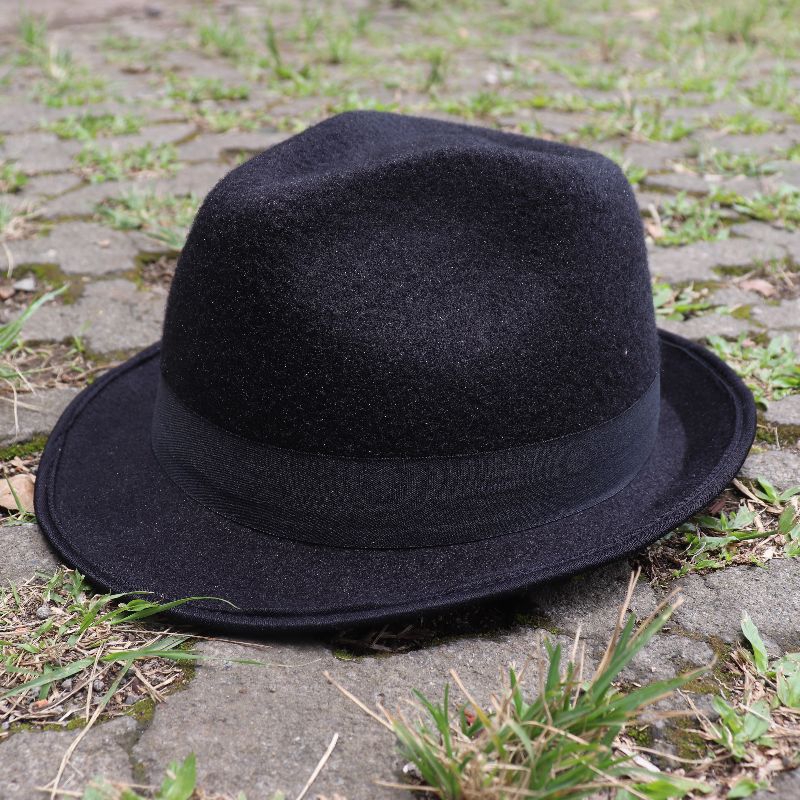 หมวก Fedora พรีเมี่ยม F8 / หมวก Fedora ธรรมดา / หมวกทะเลสาบ