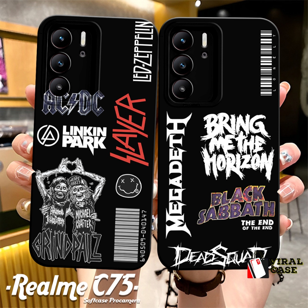 HP ล่าสุด REALME C75 4G 2024 / REALME C75X 4G 2024 / REALME C65 4G 2024 Case - เคสแฟชั่นนามธรรม - เค