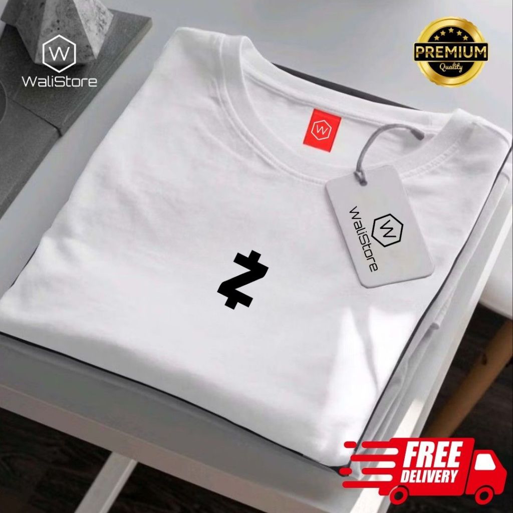เสื้อยืด Distro Zcash-zec - สวมใส่สบายและนุ่มเป็นพิเศษสําหรับผู้ชายและผู้หญิง Walistore คุณภาพระดับพ