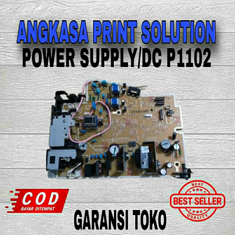 HP LaserJet p1102 DC controller p1102 แหล่งจ่ายไฟ
