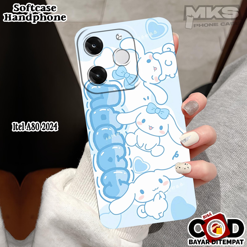 เคส ITEL A80 - CINNAMOROLL Motif - เคสมือถือ - ITEL A80 Softcase - เคส ITEL HP