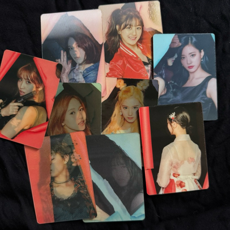 [อย่างเป็นทางการ] Photocard Lenticular Twice Lenti Photo Card Album หน้า Two EP Regular Ver Cheer Up