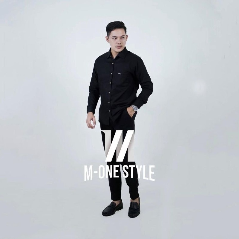 KATUN KEMEJA CODE O55J เสื้อบุหรี่ผู้ชาย สีใหม่ล่าสุด แขนยาว เสื้อเชิ้ตผ้าฝ้ายลําลองระดับพรีเมียม