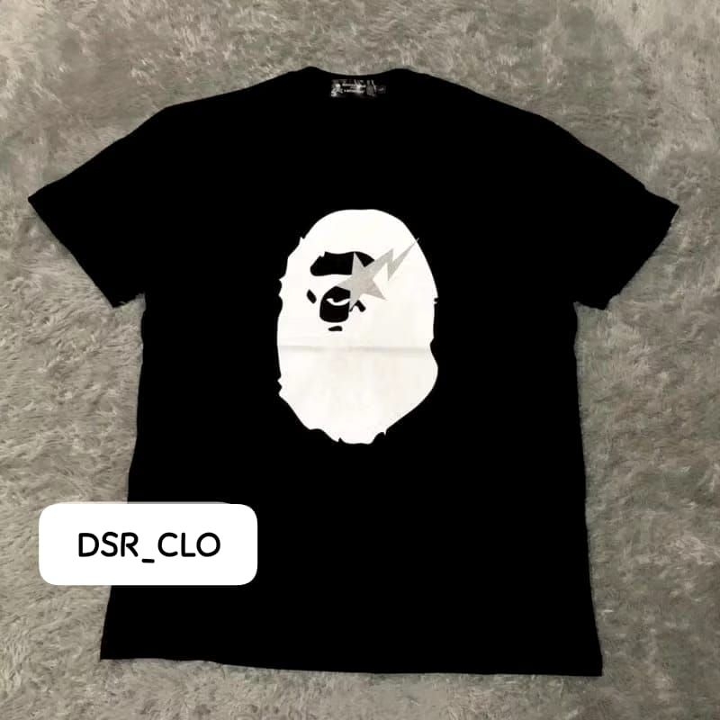 Bape Mastermind Fashion A Bhating Ape เสื้อยืด Unisex เสื้อ Bape 022