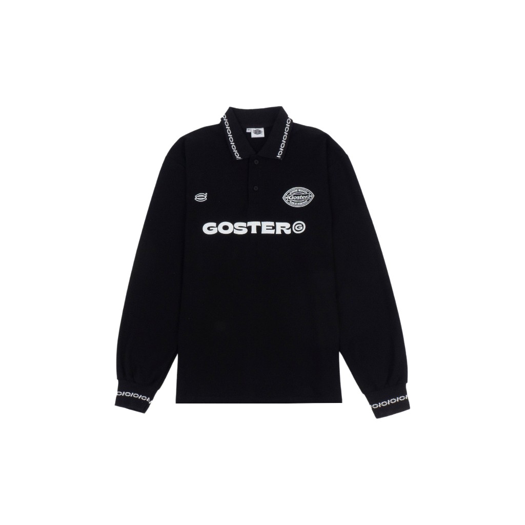 เสื้อโปโล Goster Vintage Rugby - Alabama Black