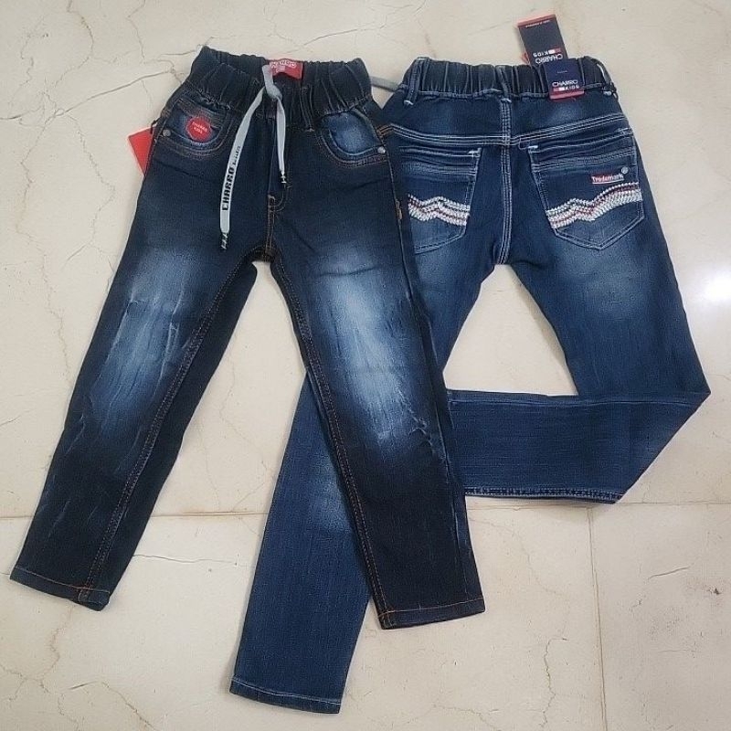 Jeans Long Pants SZ.4 ปี sp วัยรุ่น. แบรนด์ Charro Kids
