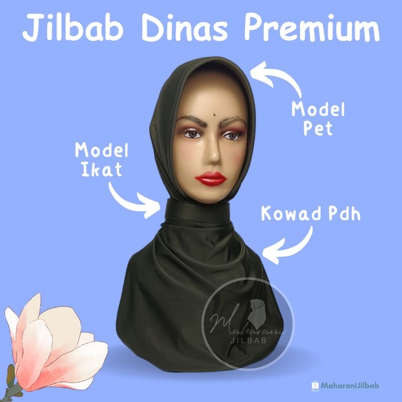 Gramasi 200 - ฮิญาบบริการสีป้องกันการอวบระดับพรีเมียม (Army Kowad, Kowead Pdh)