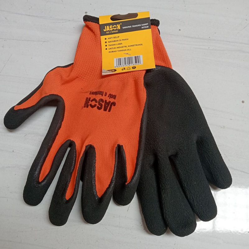 JASON PROFESSIONAL ถุงมือยาง HANDGLOVE TRADEMAN