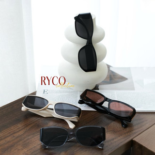 Ryco Noah Kacamata Hijab Hitam Fashion Oval Sunglasses Anti UV