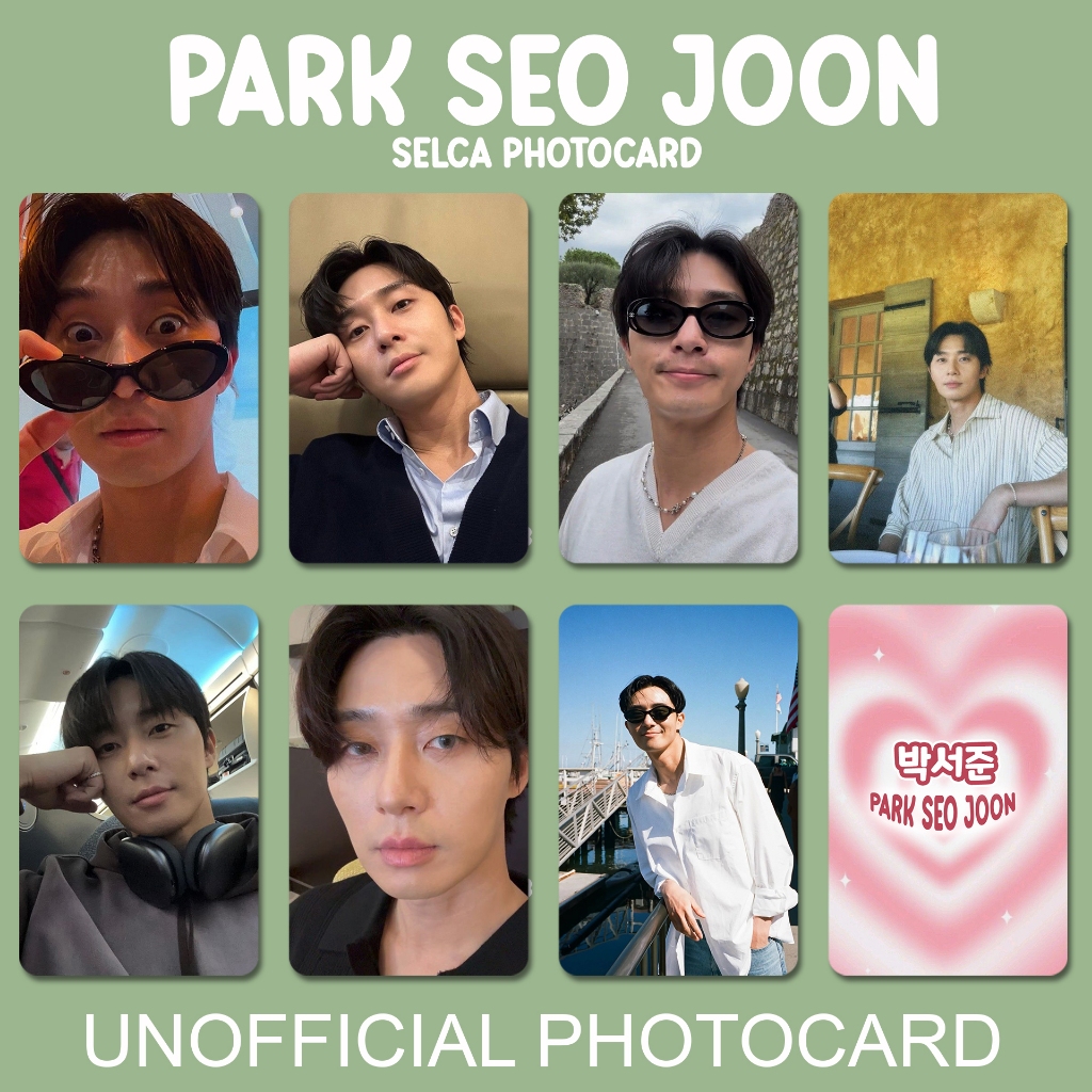 [UNOFFICIAL PHOTOCARD] PARK SEO JOON - SELCA