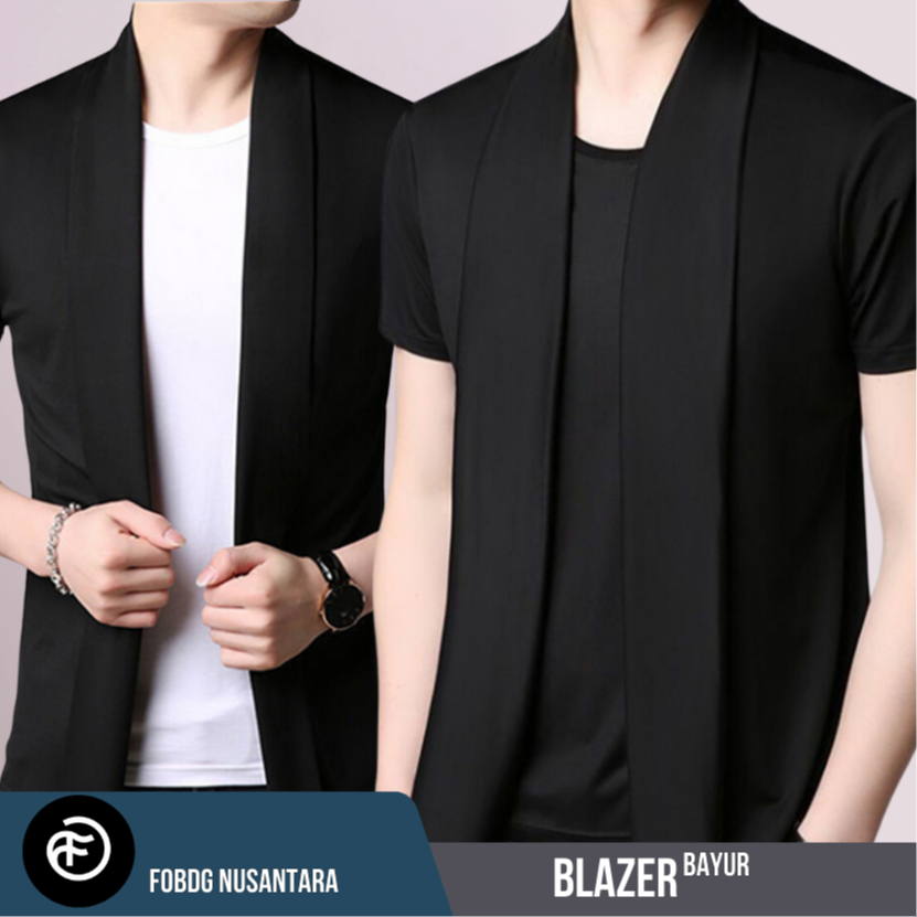 Fobdg Tshirt Blazer Bayur เสื้อยืดแขนสั้นผู้ชายด้านใน Manyaku Blazer Men