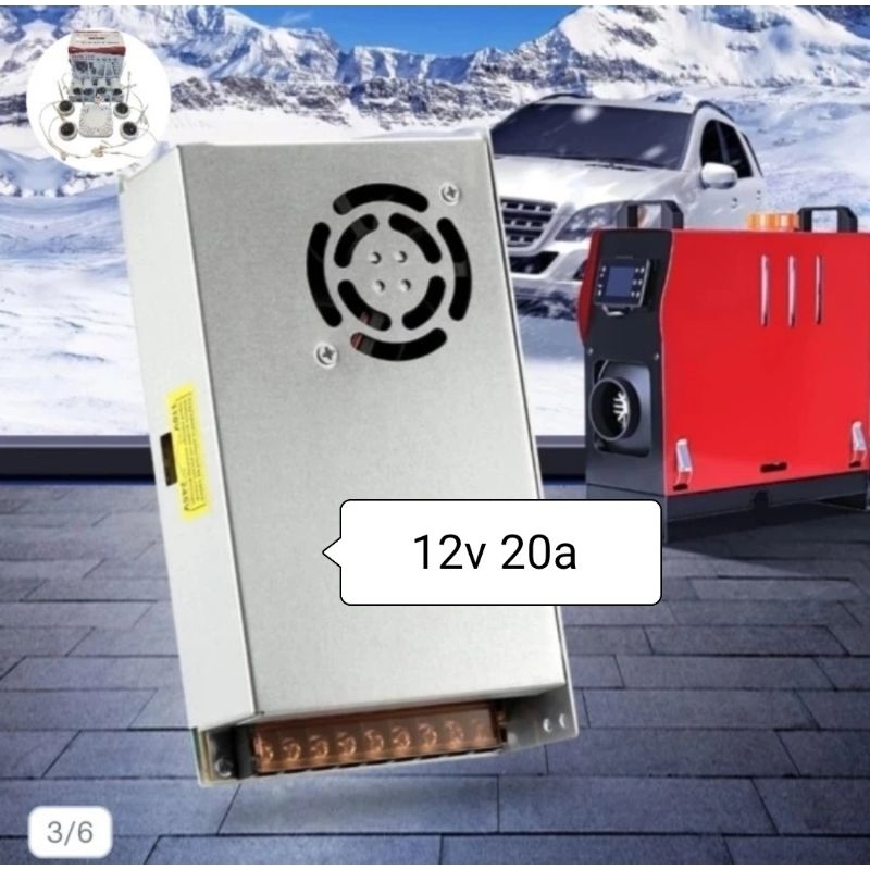 12V 20A NET POWER SUPPLY กล้องวงจรปิด POWER SUPPLY กล้องวงจรปิด ADAPTER พร้อมการรับประกัน