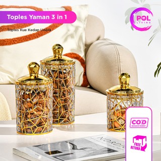 POL - Toples Yaman Akrilik Gold Set 3pcs