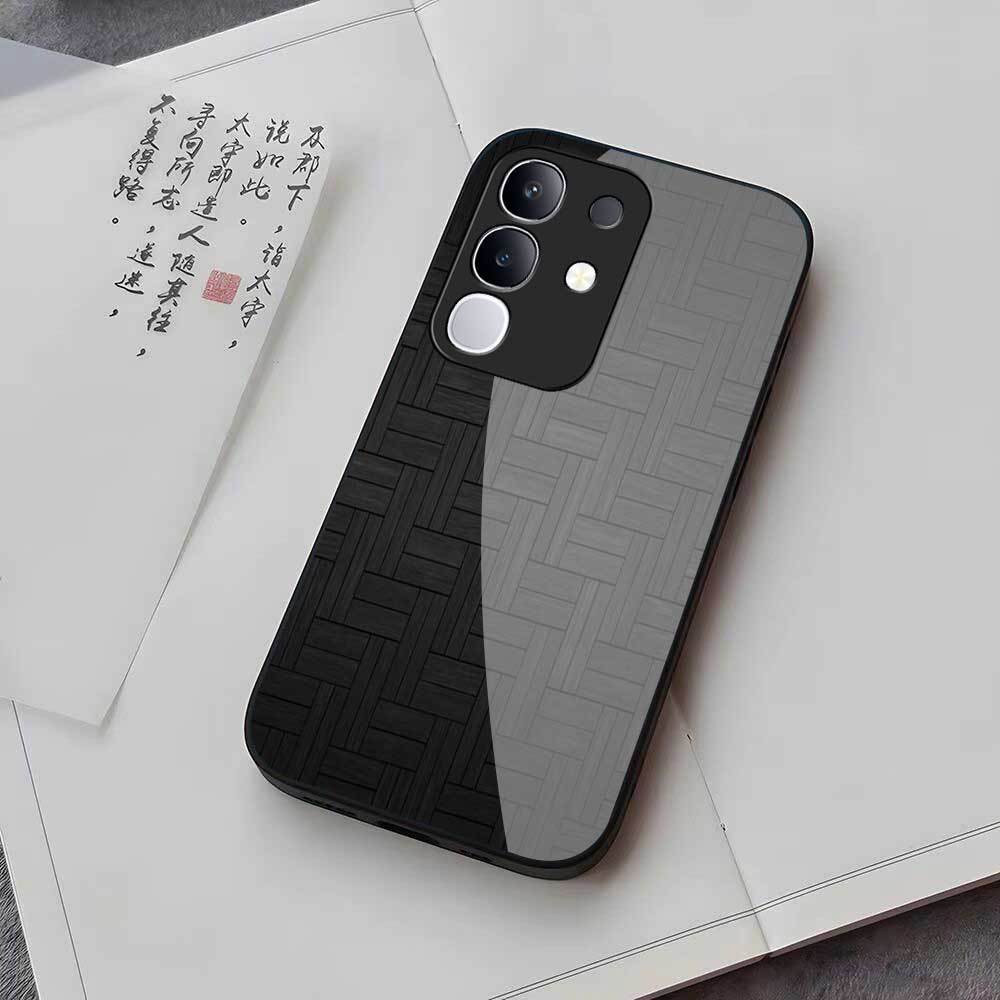 HP VIVO Y29 4G Glass Softcase - เคสโทรศัพท์ VIVO Y29 4G ล่าสุด [M356] เคส VIVO - Cool Motif Aestheti