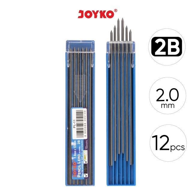 JOYKO 2B 2mm LEAD PENCIL / 2B MECHANICAL PENCIL FILLING / JOYKO PENCIL FILLING