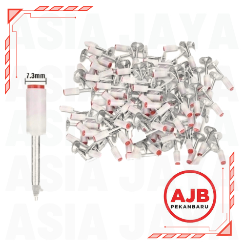(PER BKS) 100 ชิ้น MINI CONCRETE NAILS RAMSET 7.3 มม. MINI NAIL FASTENING NAILS