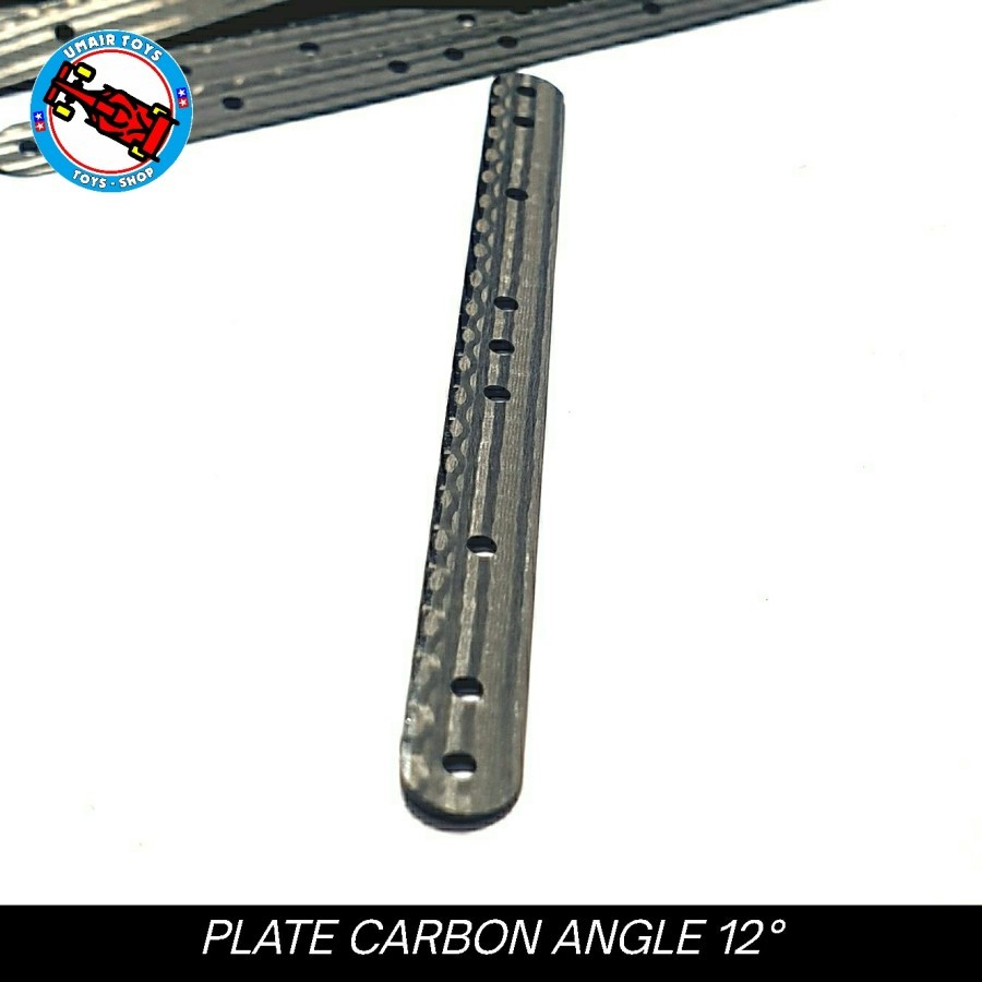 Rep Tamiya 15495 HG Carbon Stick องศา 12 ชิ้น / HG Carbon Plate Angle 12 ชิ้น / หน่วย