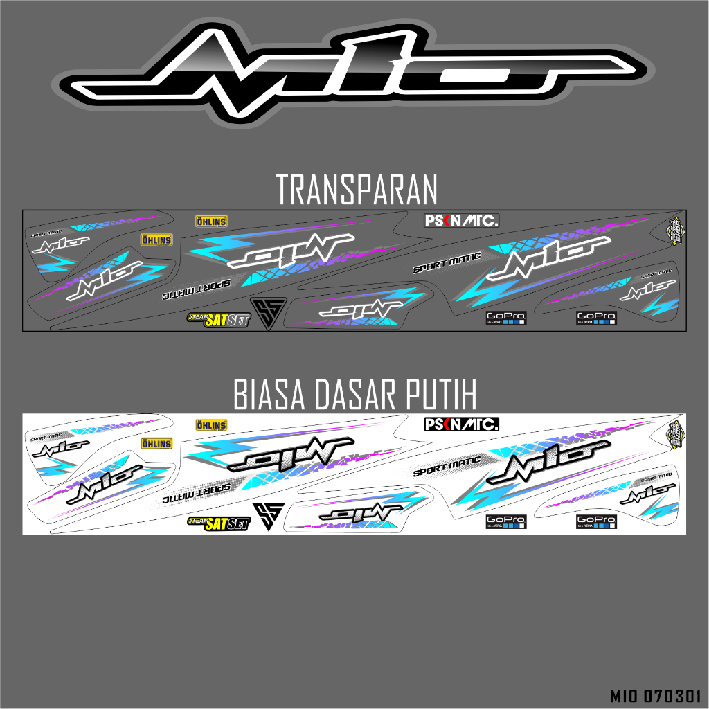 STRIPING VARIATIONS สําหรับ OLD MIO MOTORCYCLE, COOL, SIMPLE, ใหม่ล่าสุด MIO OLD ราคา ถูกที่สุด ดีลบีเคเค แกลเลอรีภาพที่ 8