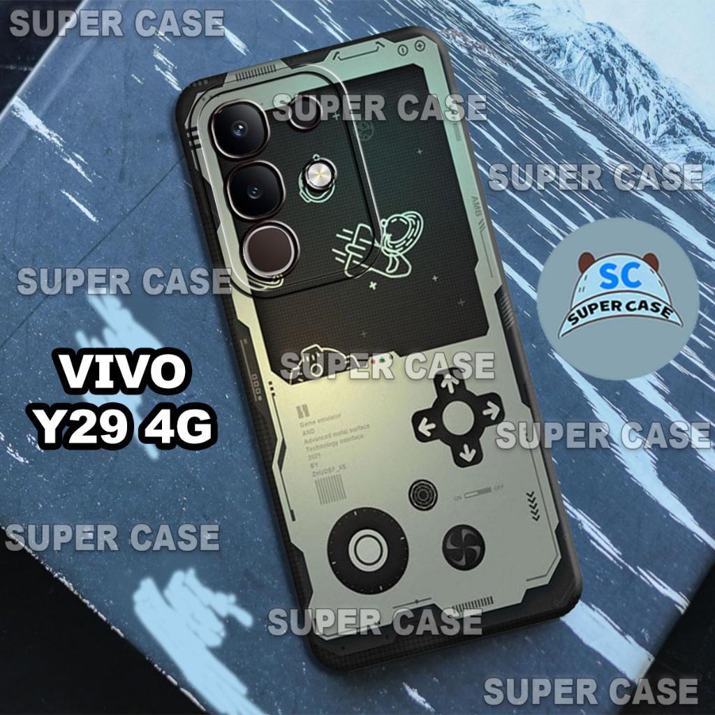 (Q25) Softcase Procamera สําหรับ HP VIVO Y29 4G ล่าสุด | ผู้ชาย MOTIF | VIVO Y29 4G I Casing VIVO Y2