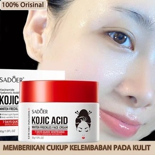 Cream Penghilang Flek Hitam membandel Krim Penghilang Flek Hitam cream pemutih wajah glowing cepat Melasma Cream Kojic Acid Whitening