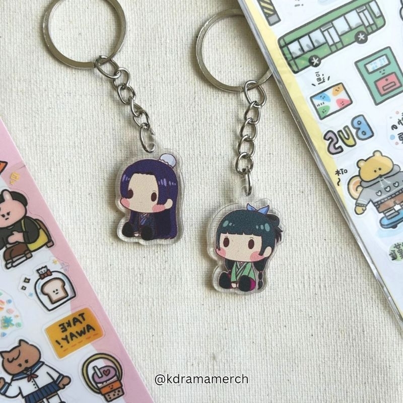 THE APOTHECARY DIARIES KEYCHAIN ANIME / MANGA / FANKIT / ACRYLIC / JINBHI / MAOMAO / JINASHISAMA