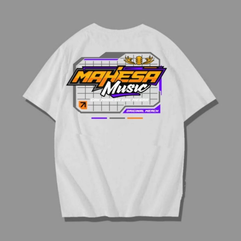 Mahesa Music T-shirt Vol7 เสื้อยืดผู้ชายและผู้หญิง Cotton Combed 24s