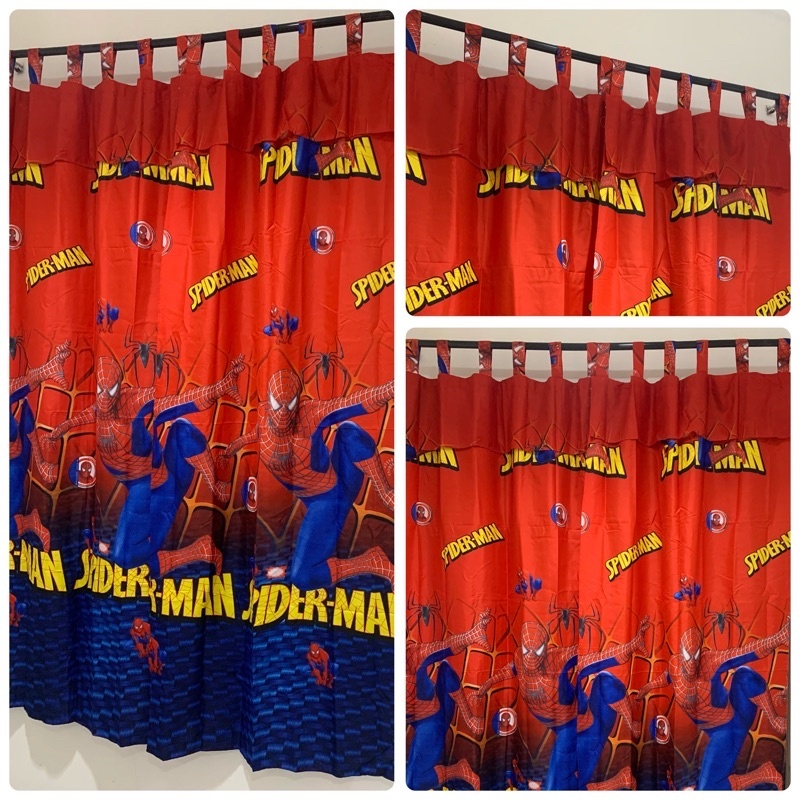 ประตู WINDOW CURTAINS DORAEMON KEROPI HELLOKITY MIKEY MOUSE MINIMALIST CHARACTER CURTAINS