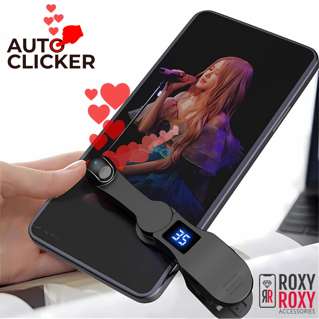 LAYAR Auto Clicker Tapper Android Iphone Automatic Click Automatic Live Tiktok Screen Scroll Tool