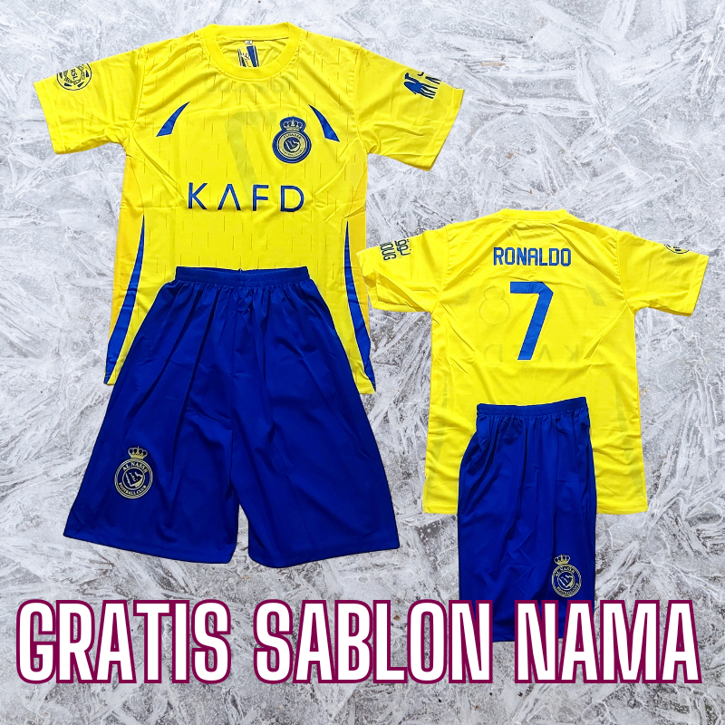 AL NASSR RONALDO JERSEY CAN PRINT NAME