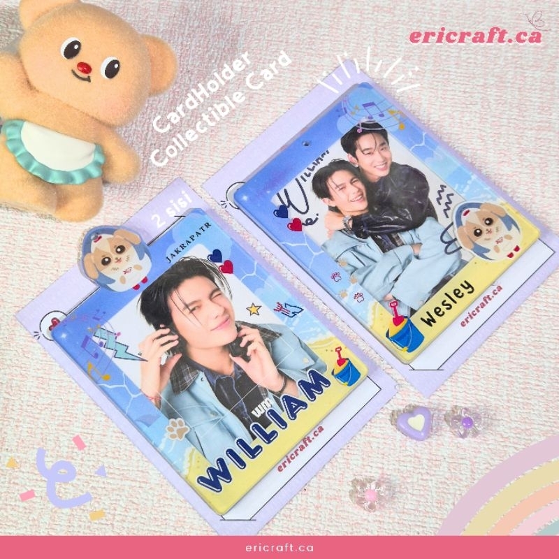 [PO] WILLIAMEST WESLEY COLLECTIBLE CARD HOLDER | CAHOL CC | CARDHOLDER CC GMM