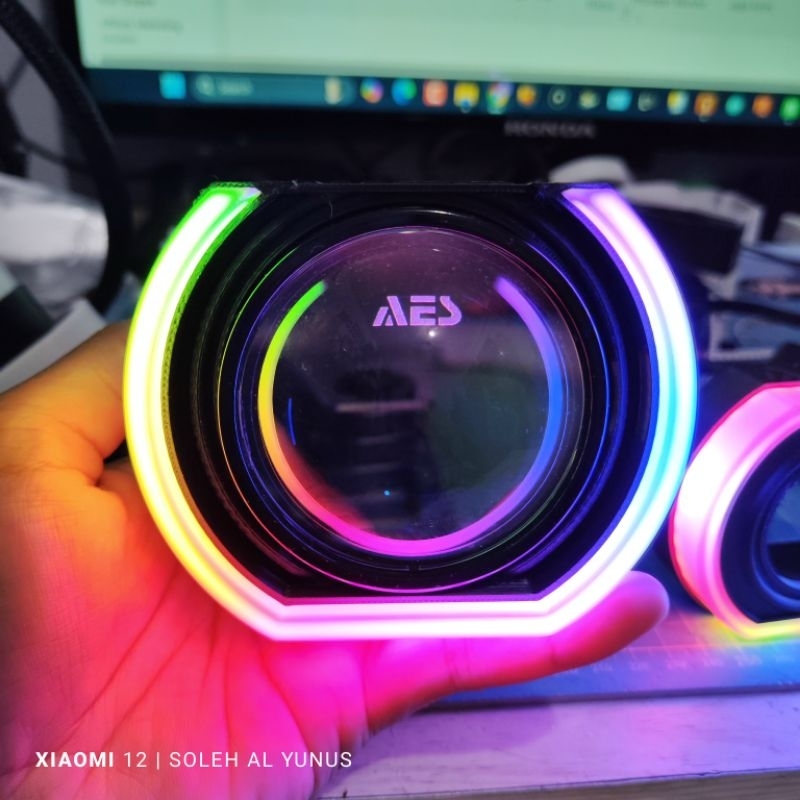 Shroud Bild RGB ลาย BMW U Anti Spot Controll แอปพลิเคชั่นบลูทูธหลอดไฟ Led Dmx โมดูล