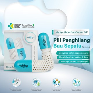 Vamp Shoe Freshener Pill | Pencegah Penghilang Bau Sepatu Anti Bakteri