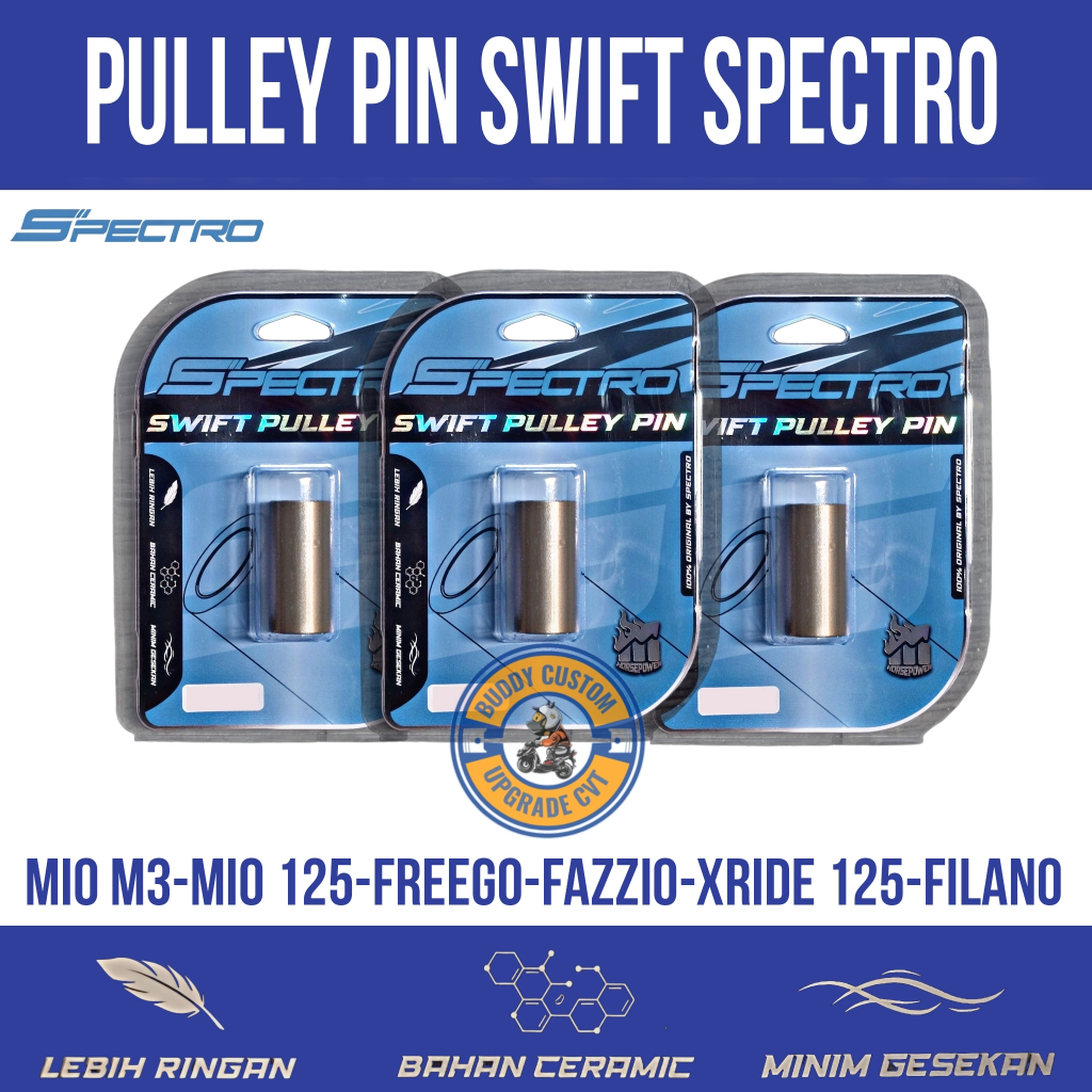 Pin Pulley Ceramic Swift Mio M3 Z X-Ride Fino Soul Gt 125 Freego Filano Fazzio - Bushing Pulley Cera