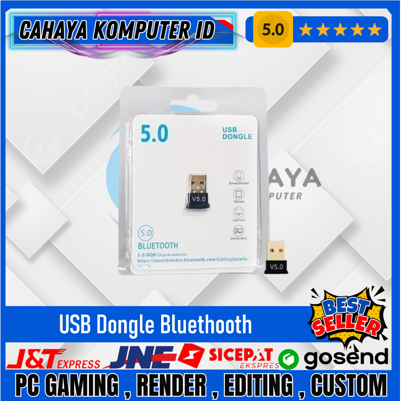 Bluetooth Dongle Slim Mini V5.0 / Dongle Bluetooth 5.0