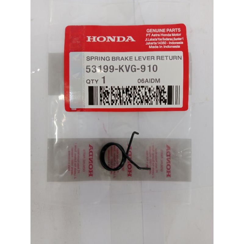 สปริงแฮนด์เบรค (HONDA) Vario 110, Vario 125, Vario 150, Beat Street, Scoopy, Spacy, Beat Fi (53199-K