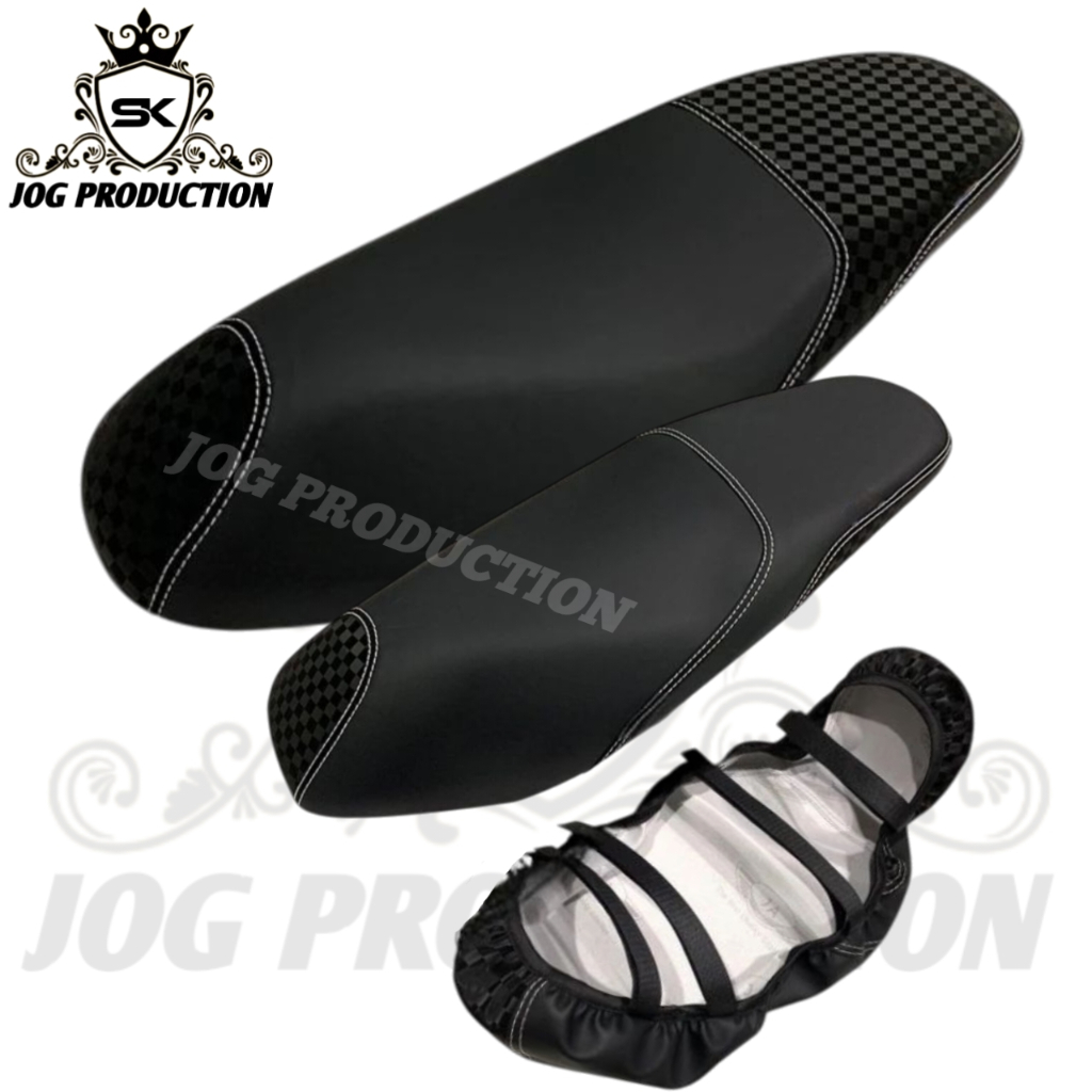 ฝาครอบรถจักรยานยนต์ JUST INSTALL THE LATEST MODEL 3D CHEST LEATHER MOTORCYCLE SEAT NMAX ADV VARIO BE