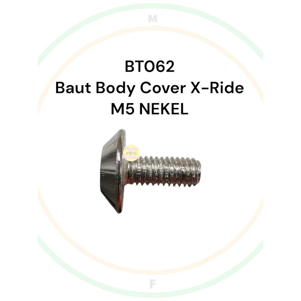 Bolt L ฝาครอบ X RIDE Yamaha M5x14 NEKEL xride ร่มคีย์ L4 Bolt 8 5x14 5 มม. นิกเกิล Bolt L4 Yamaha