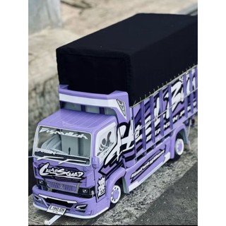 PROMO MINIATUR TRUCK OLENG FULL VARIASI LAMPU BONUS TERPAL TERLARIS