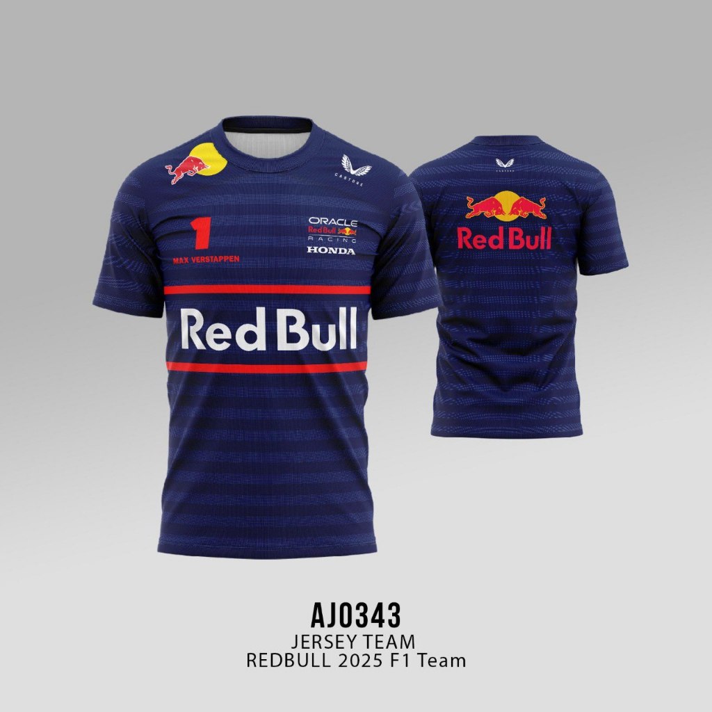F1 เสื้อ Red Bull 2025 AJ0343