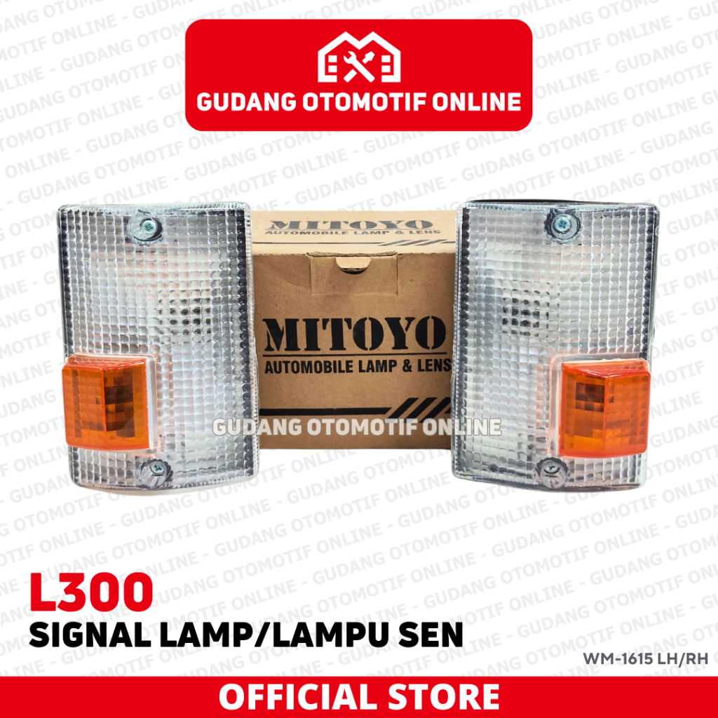 ไฟสัญญาณไฟเลี้ยวขวาซ้าย Mitsubishi Colt L300 L 300 Mitoyo - ไฟเลี้ยว Rating Riting