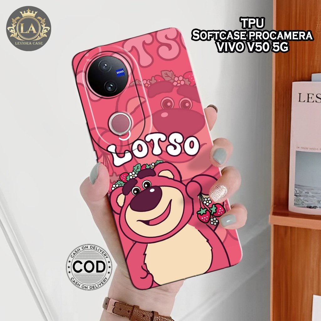 เคส HP ล่าสุด VIVO V50 5G 2025 - เคส Leviora - เคสแฟชั่นLotso - เคส VIVO V50 5G 2025 Softcase - เคสก