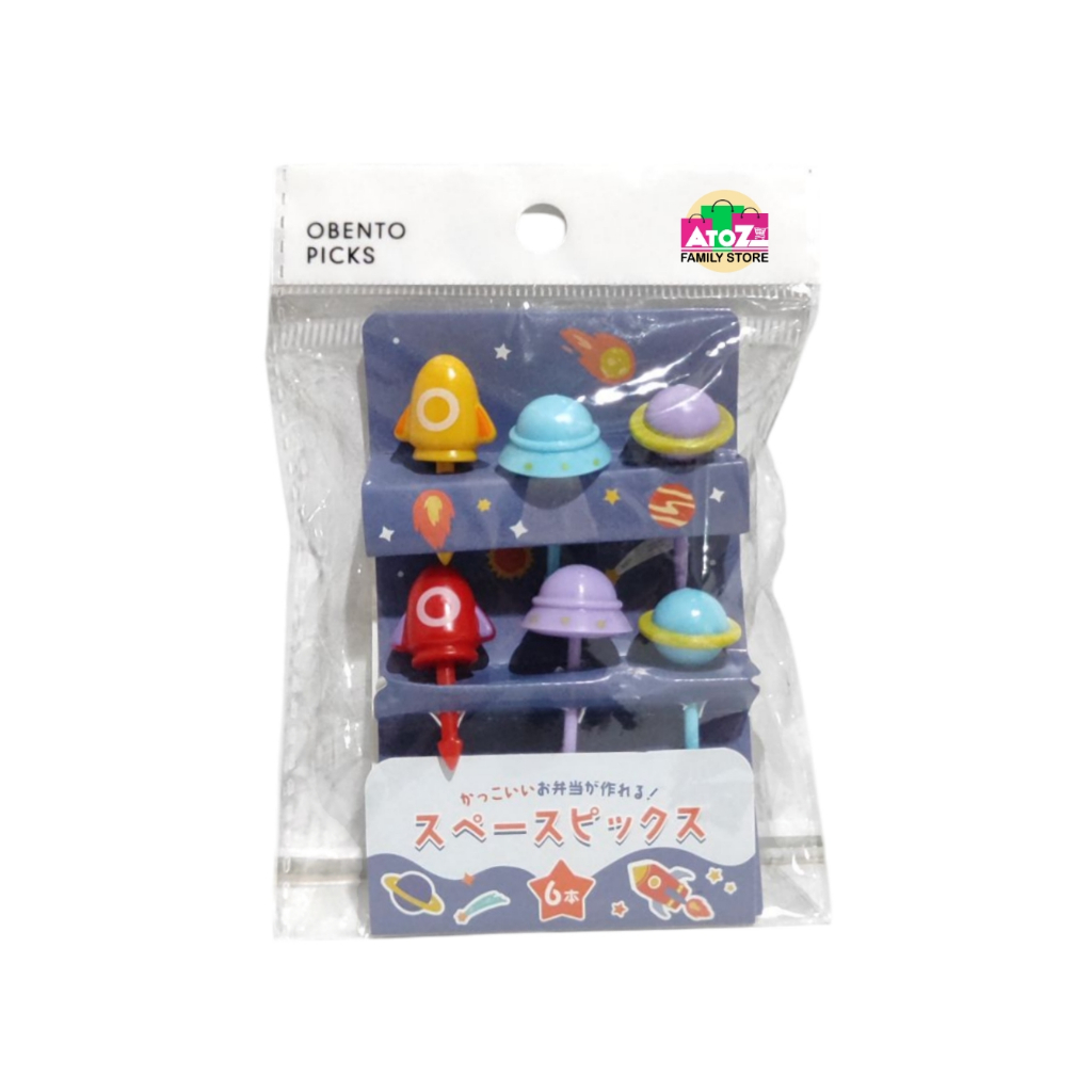 Space Picks 6P - เครื่องมือเบนโตะ