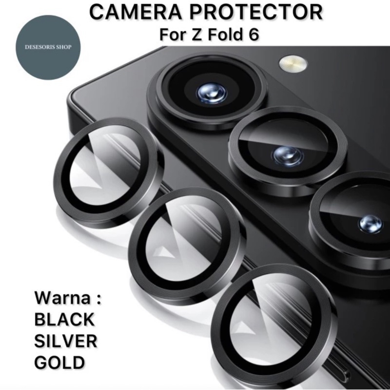 แหวนกล้อง Samsung Galaxy Z Fold 6 / Fold 5 / Z Fold 4 ตัวป้องกันกล้อง เลนส์ชิลด์
