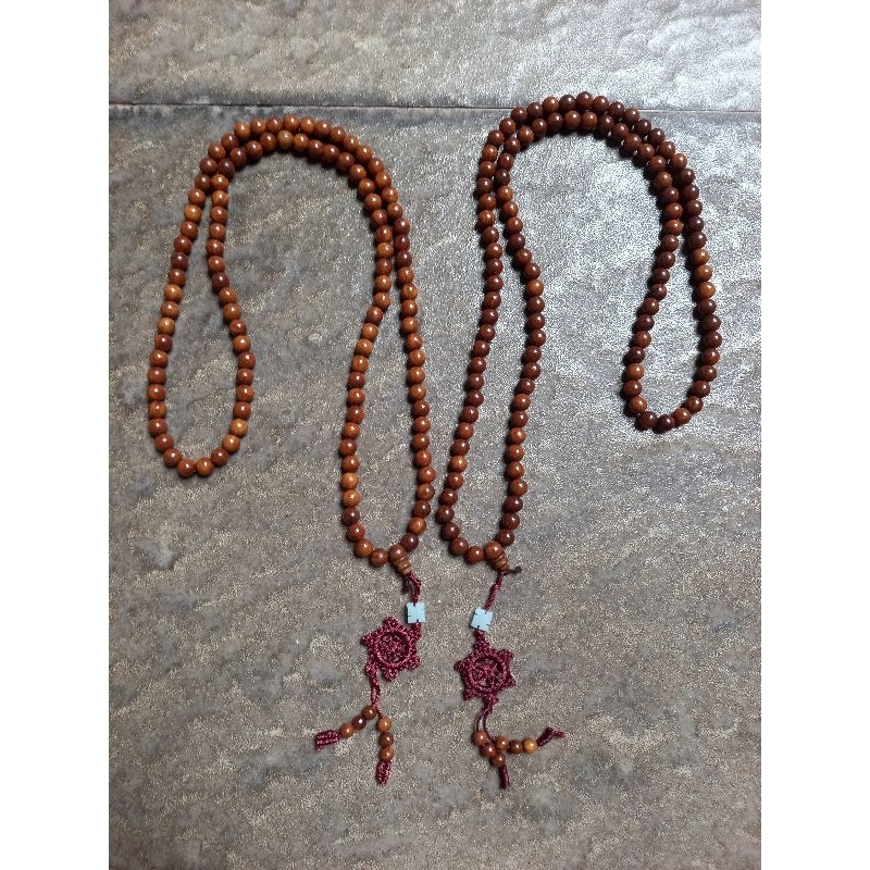 NIAN CU 108 8MM ORIGINAL ลูกปัดสวดมนต์ไม้จันทน์