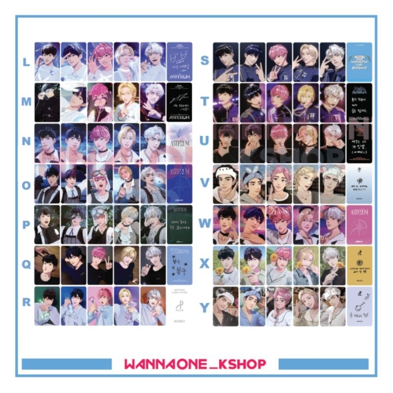 Photocard PLAVE ASTERUM: อัลบั้ม 134-1ปั๊ม