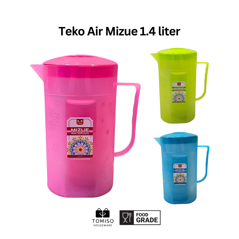 MIZUE 3 สี WATER KETTLE | เหยือกน้ําแข็งพลาสติก ภาชนะใส่น้ํา MIXED ICE KETTLE