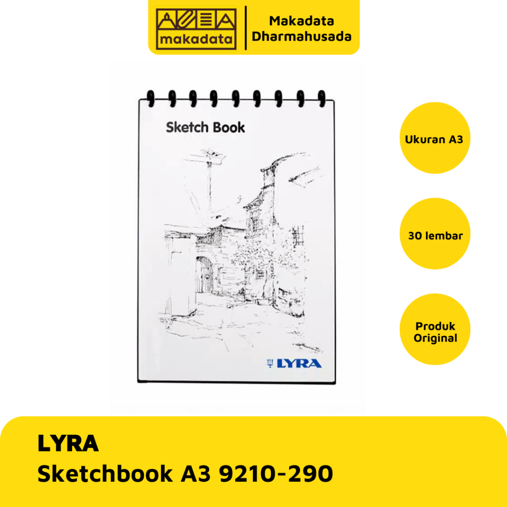 SKETCH BOOK / DRAWING BOOK / SKETCH BOOK LYRA A3 9210-290