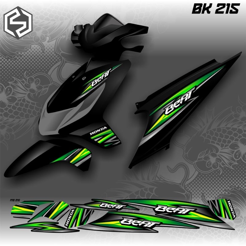 GRAFISH CARBON BEAT STRIPING THAI VARIATIONS BK 211/219