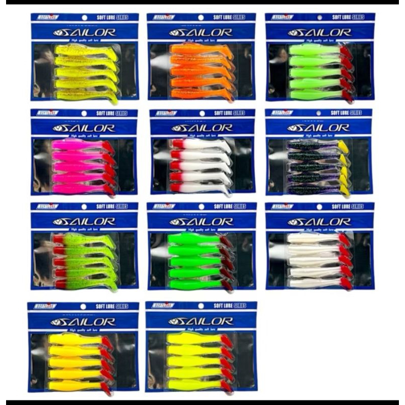 Softlure_paddle_pop_6 ซม